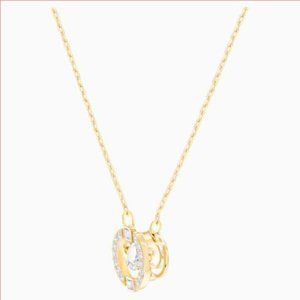 Swarovski Sparkling Dance Round Necklace